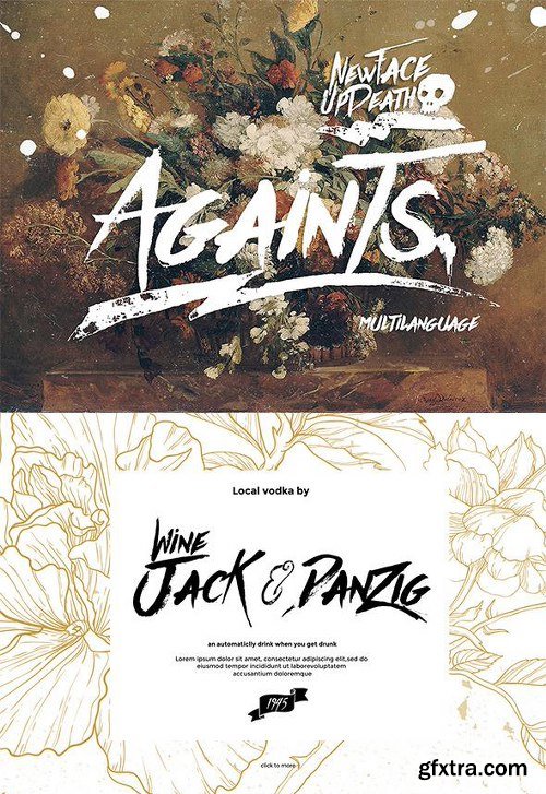 GraphicRiver Againts Typeface 11548354 GraphicRiver Againts Typeface 11548354