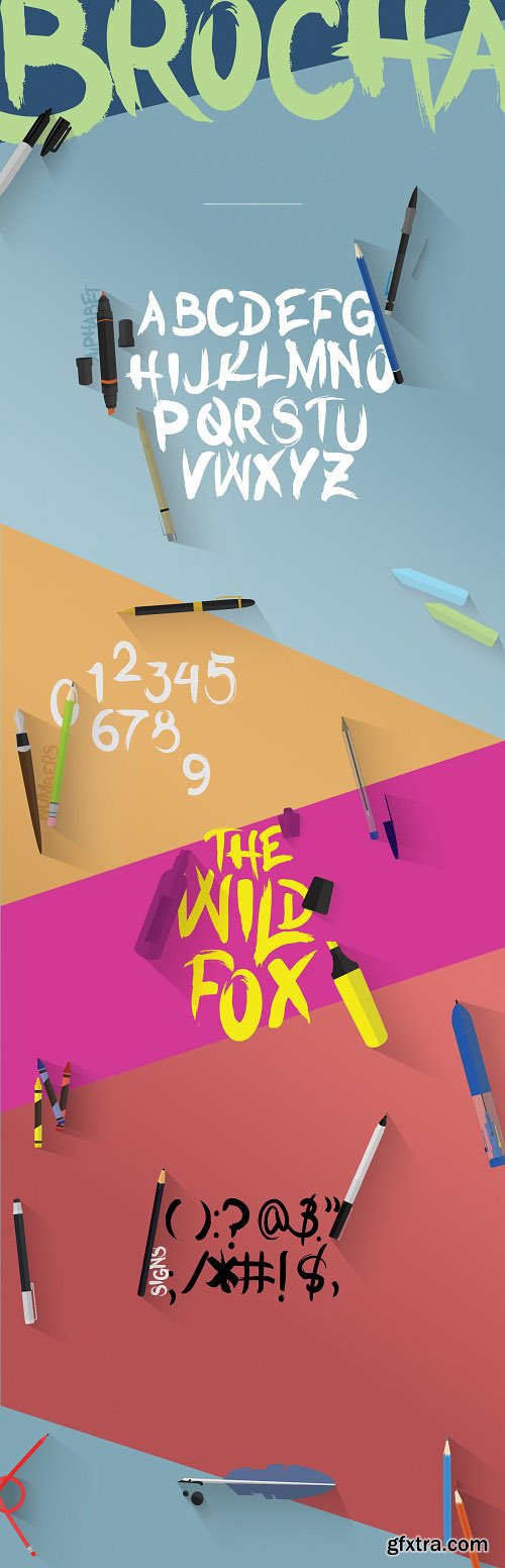 Brocha Font Brocha Font