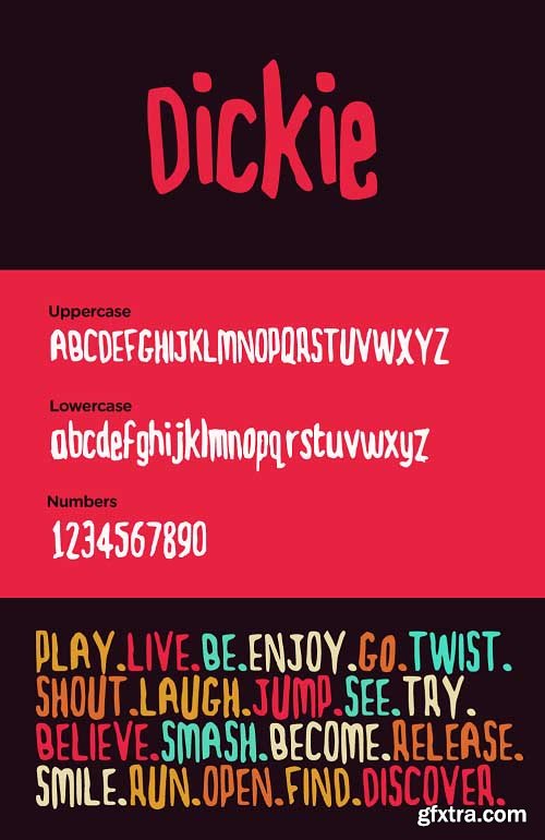 Dickie Font Dickie Font
