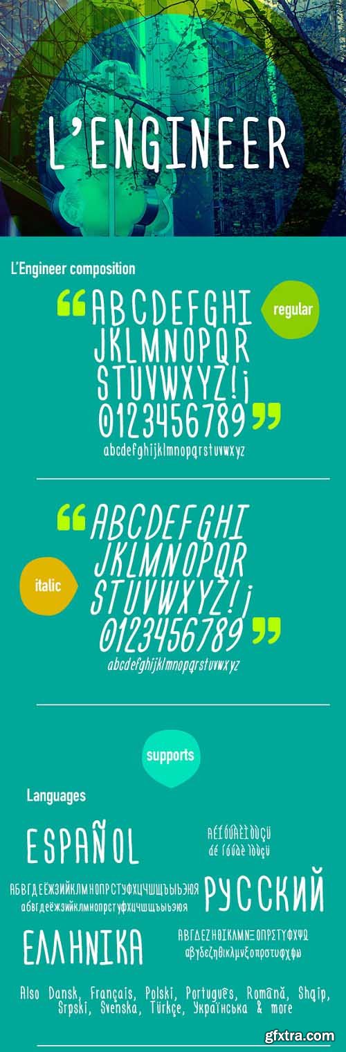 LEngineer Font LEngineer Font