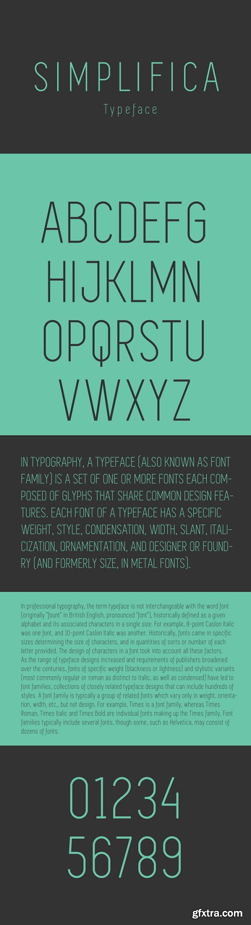 Simplfica Font Simplfica Font