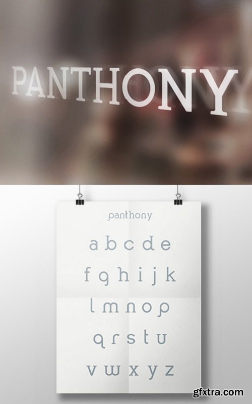 Panthony Font Panthony Font