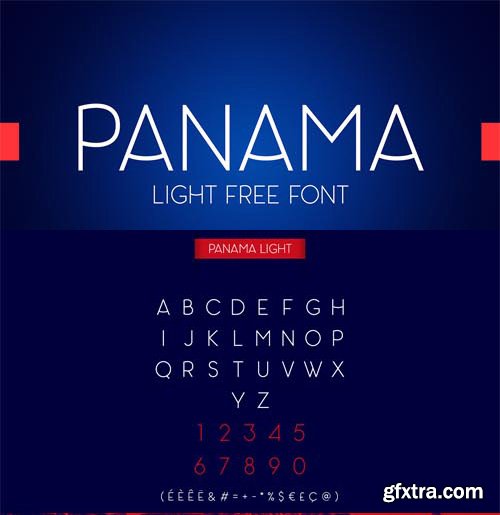 Panama Light Font Panama Light Font