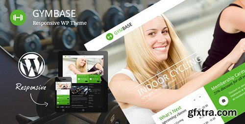 ThemeForest - GymBase v9.1 - Responsive Gym Fitness WordPress Theme - 2732248