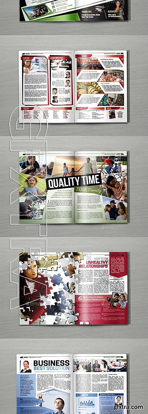 GraphicRiver - Creative Magazine Template 11584765