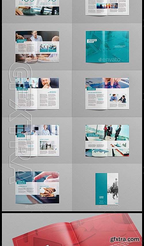 GraphicRiver - Clean A4 multipurpose brochure 11790172