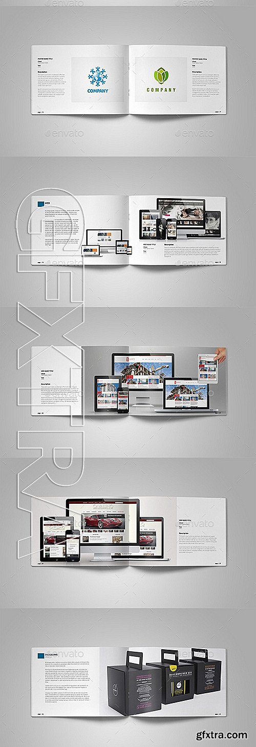 GraphicRiver - A5 Portfolio 11805576