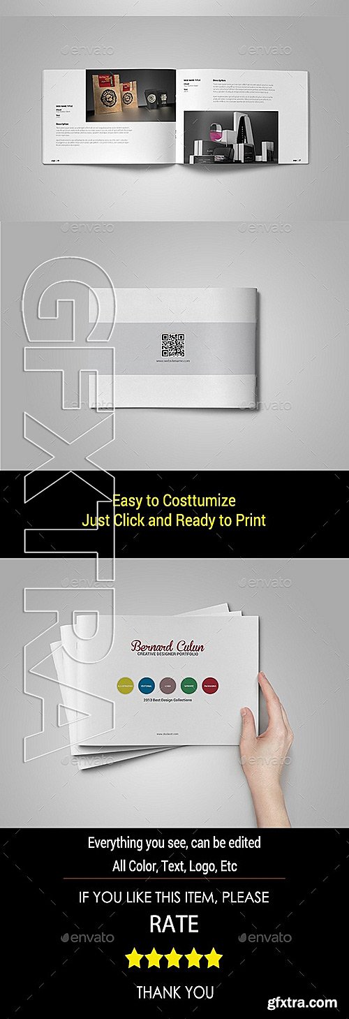 GraphicRiver - A5 Portfolio 11805576