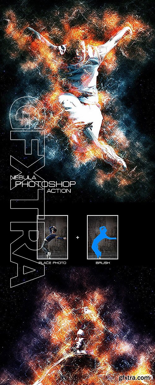 GraphicRiver - Nebula Photoshop Action 11789670