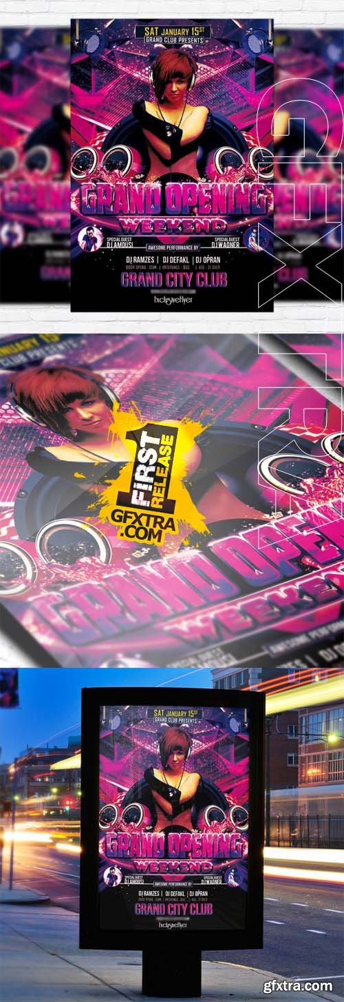 Grand Opening Weekend - Flyer Template