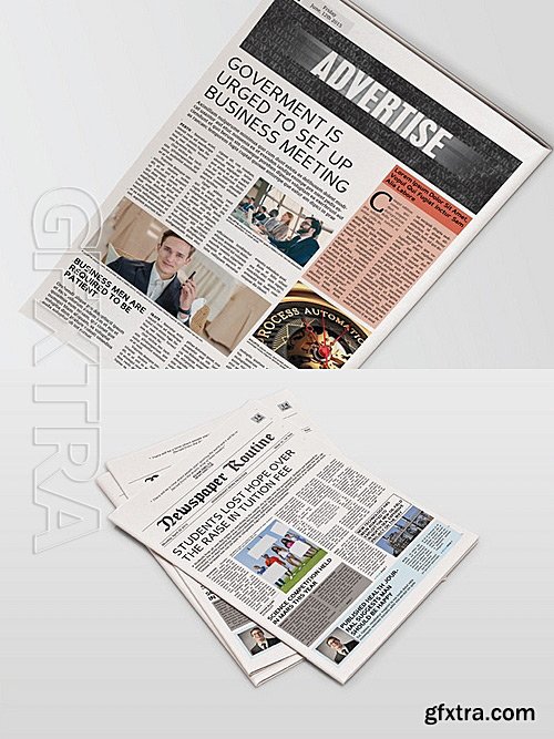 CM - Newspaper Template 14 Pages 297226