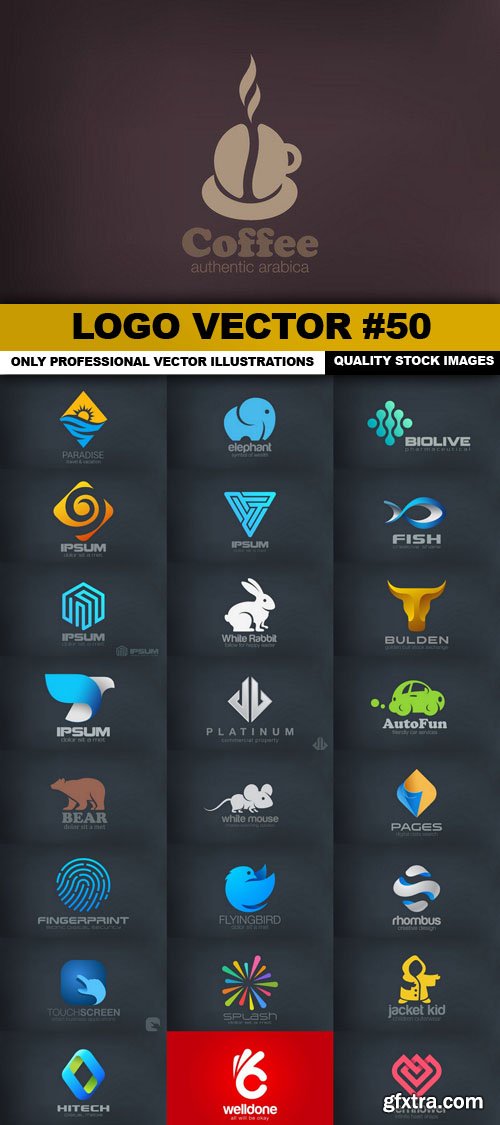 Logo Vector #50 - 25 Vector Logo Vector #50 - 25 Vector