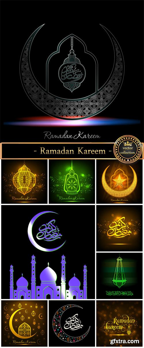 Ramadan Kareem, Vector Background with Arabic Elements 10xEPS Ramadan Kareem, Vector Background with Arabic Elements 10xEPS