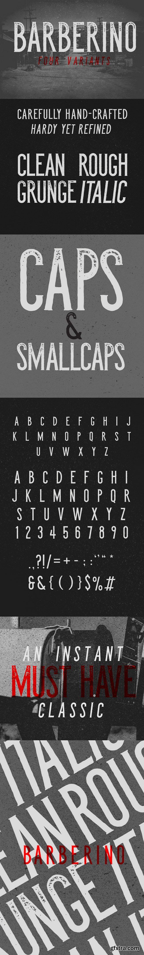Barberino Font Family