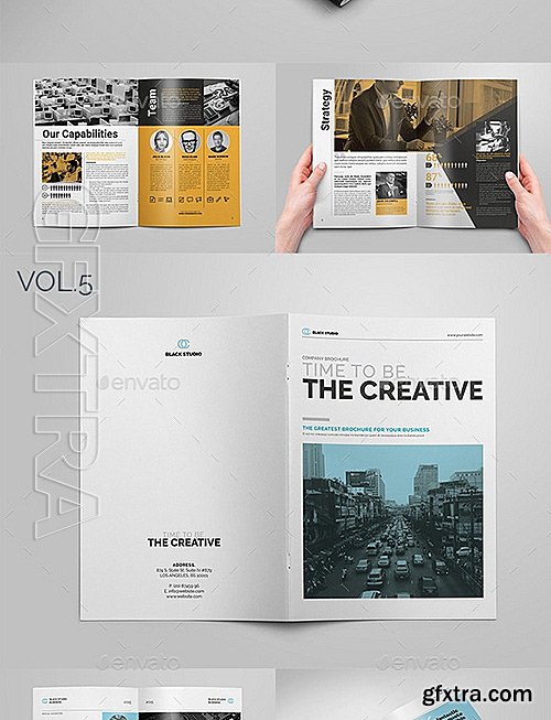 GraphicRiver - Company Brochure Bundle 4 in 1 11853355