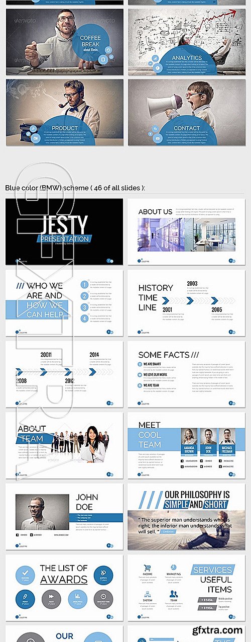 GraphicRiver - Jesty Powerpoint Presentation 7474862