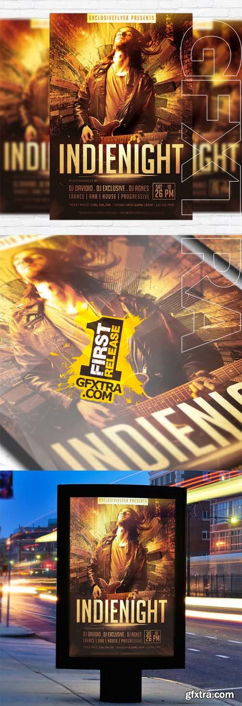 Indie Night - Flyer Template