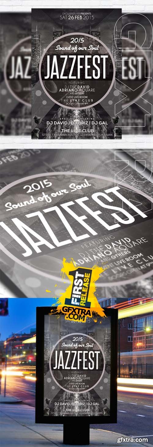 Jazz Fest Party - Flyer Template