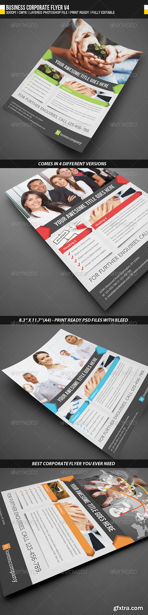GraphicRiver - Business Corporate Flyer V4