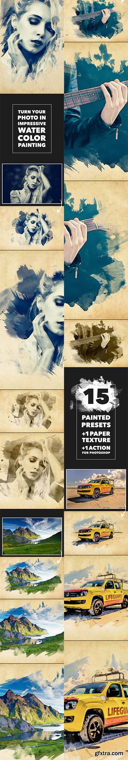 GraphicRiver - Vibrant Watercolor Effect - Photoshop Action 11869640 GraphicRiver - Vibrant Watercolor Effect - Photoshop Action 11869640