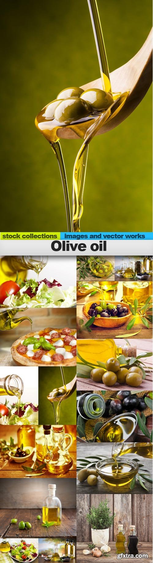 Olive oil, 15 x UHQ JPEG