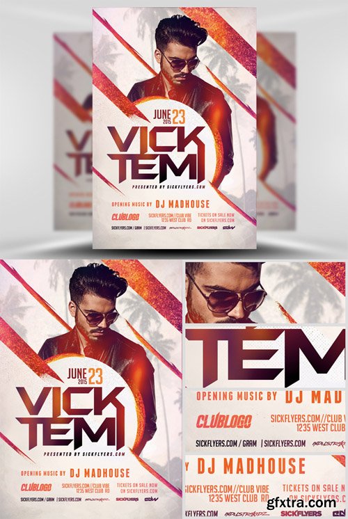 Premium DJ Flyer Template