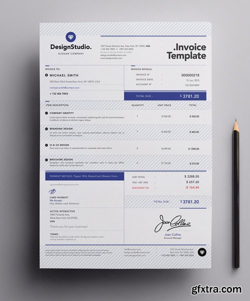 Professional Invoice Template
