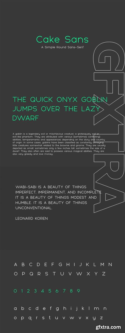 CM - Cake Sans - Regular