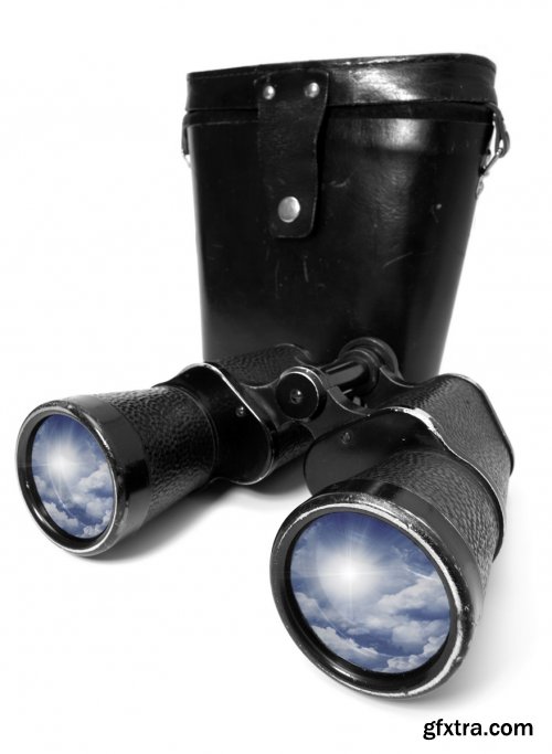Old Binoculars - 4 UHQ JPEG