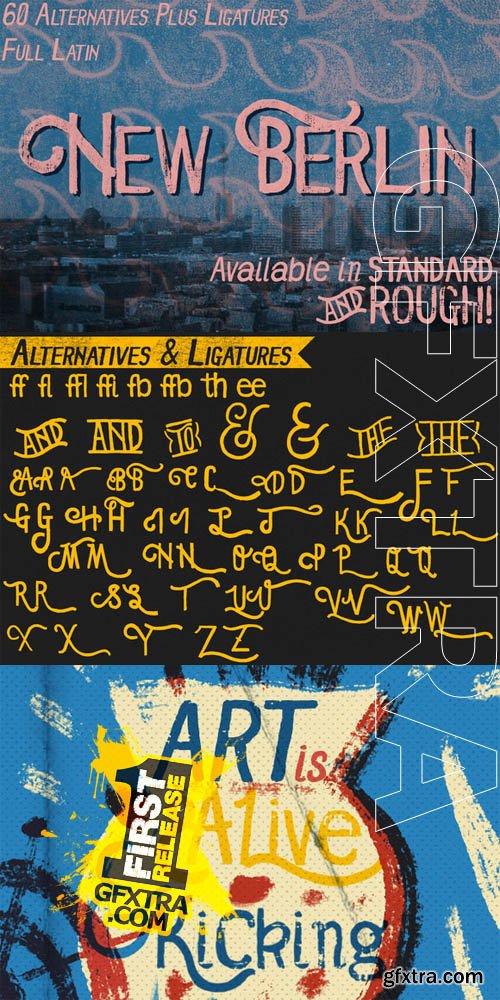 CM - New Berlin Font
