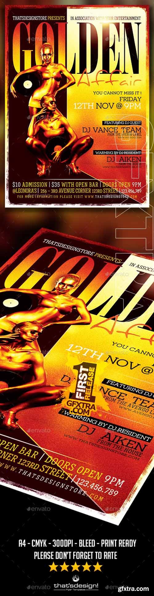 GR - Golden affair Flyer Template 11994000