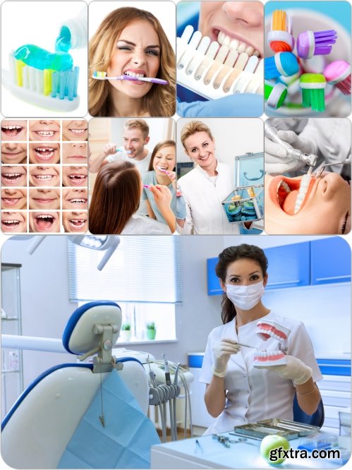 Stock Photos Dentists And Healthy Teeth Pack 2