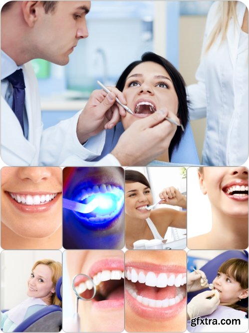 Stock Photos Dentists And Healthy Teeth Pack 3