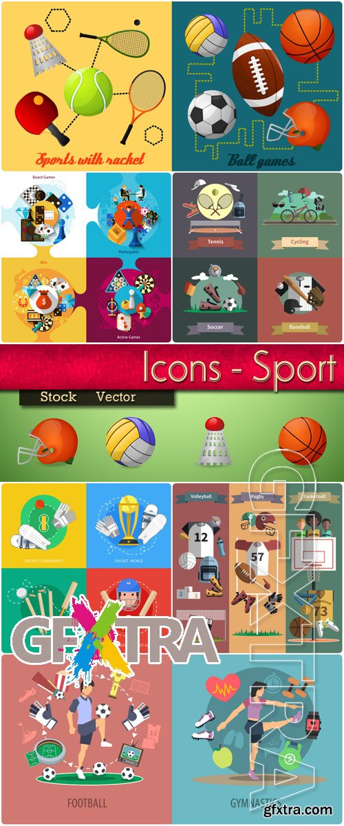 Icons - Sport and accessories