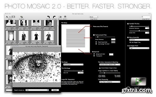 Photo Mosaic 2.0.5 (Mac OS X)