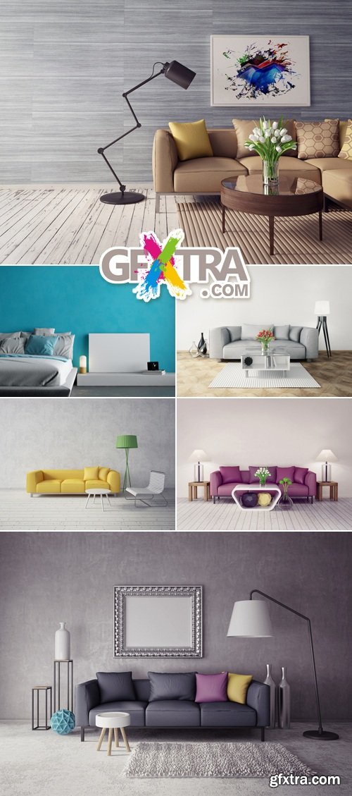 Stock Photo - Modern Living Room Interior 2