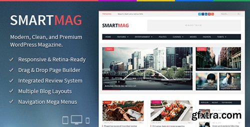 ThemeForest - SmartMag v2.5.2 - Responsive & Retina WordPress Magazine - 6652608