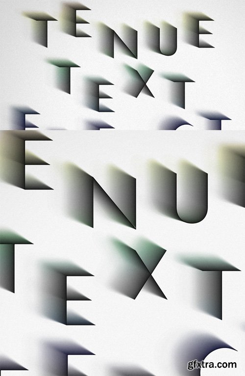 Tenue Psd Text Effect