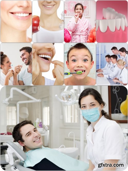 Stock Photos Dentists And Healthy Teeth Pack 5