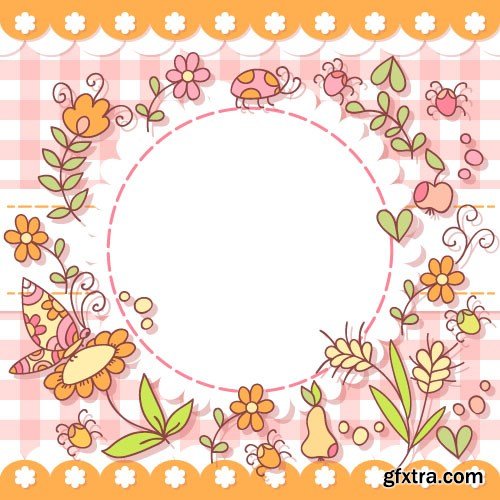 Frames vector, 15 x EPS