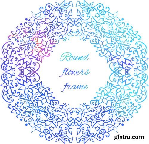 Frames vector, 15 x EPS