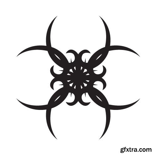 Tattoo element vector 2, &nbsp;15 x EPS