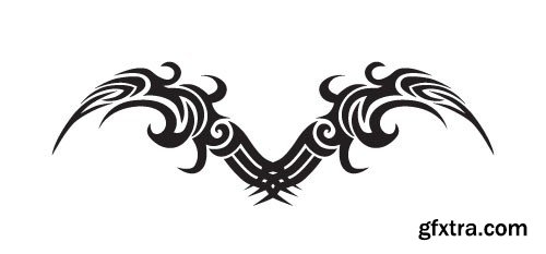 Tattoo element vector 2, &nbsp;15 x EPS