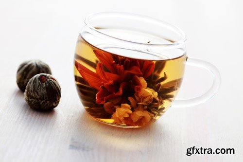 A cup of herbal tea