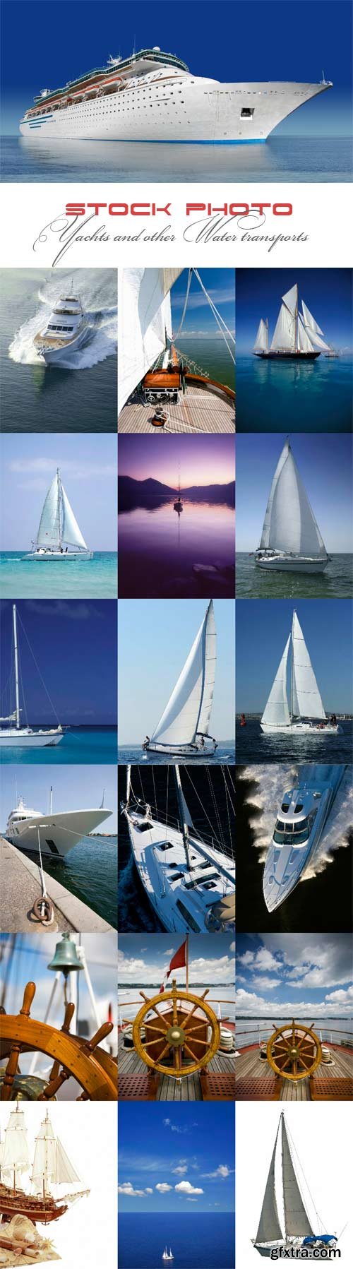 Yachts and other water transport