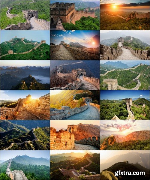 Collection Great Wall of China sunset landscape 25 HQ Jpeg