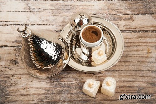 Turkish Coffee and Turkish Delight - 5 UHQ JPEG