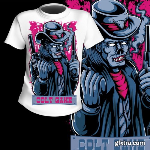 T-Shirt Design #4, 25xEPS