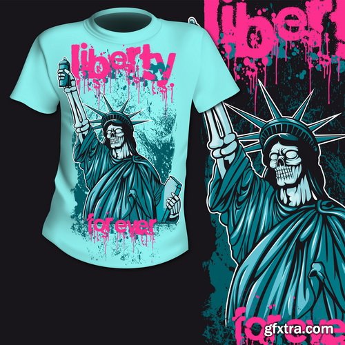 T-Shirt Design #4, 25xEPS