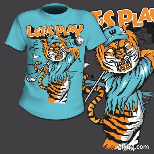 T-Shirt Design #4, 25xEPS